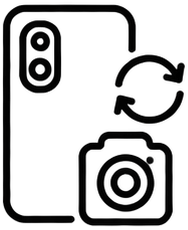 前後鏡頭更換